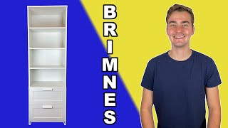 Tutorial  IKEA BRIMNES BOOKCASE [upl. by Eema455]