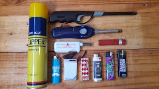 How To Refill Vintage Gas Lighters diy [upl. by Chatav7]