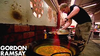 Gordon Ramsay Cooks For Malaysian Royalty  Gordons Great Escape [upl. by Sotsirhc]