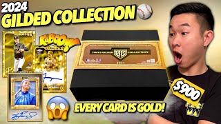 THESE HIGHEND CARDS ARE INSANE BOOM 😱🔥 2024 Topps Gilded Collection Baseball Hobby Box Review x3 [upl. by Wolk]