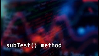 Python Unittest framework  subTest method [upl. by Eecart]