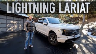 Ford F150 Lightning Lariat Review [upl. by Julia]