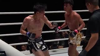 ONE Friday Fights 61 Myanmars Min Kyaw Za gets unanimous decision win against Japans Ryohei Igado [upl. by Aitnauq]