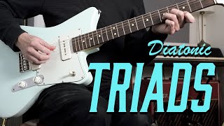 Essential fretboard knowledge diatonic triads and how to practice them [upl. by Enilarak751]