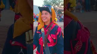 Mujeres en Banda de Guerra en Los Haro shortvideos jerezzacatecas ferias mexico zacatecas [upl. by Weywadt]