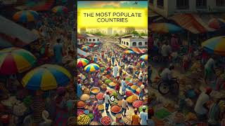 The 10 Most Populous Countries in the World MostPopulousCountries WorldPopulation Population [upl. by Sharity]