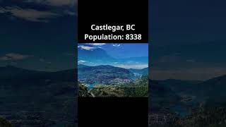 Random Canadian towns Castlegar BC shorts shortsfeed canadatourism canadatravels [upl. by Ecinert]