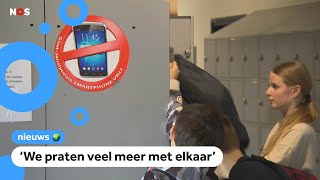 Deze school heeft al een mobielverbod [upl. by Hsuk361]