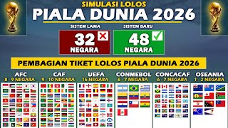 48 Tiket Lolos Piala Dunia 2026 [upl. by Errehs]