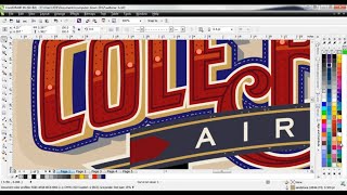 CorelDRAW Tutorial  Creating Custom Lettering Effects with Joseph Diaz [upl. by Ebag541]