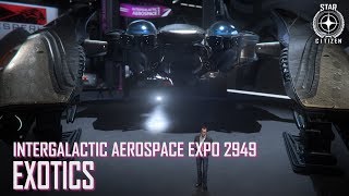 Star Citizen IAE 2949  Exotics [upl. by Iormina929]