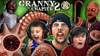 GRANDPA HOUSE GRANNY Chapter Two Sewer Creature FGTEEV INTENSE Gameplay [upl. by Cavill]