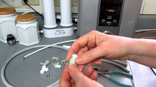 water ionizer and water filter installation fittings demo [upl. by Selrahc]