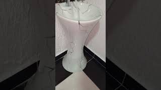 wash hand basin installation [upl. by Brittne650]