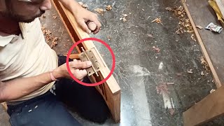 जानिए Antique Door Hinges कैसे लगाया जाता है  how to install एंटीक hinge कब्जा [upl. by Assitruc]