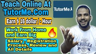 TutorMe  How to Register On Tutorme  Earn by Online Teaching [upl. by Hege931]