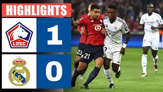 Lille vs Real Madrid 1  0  Highlights amp Goals Champions League 202425 [upl. by Joanne]