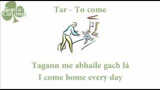 Learn Irish  Gaelic Galore Lesson 18  Irregular Verbs [upl. by Reh]