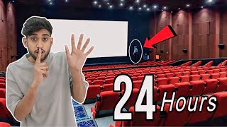 24 hours challenge in a movie theatre [upl. by Ahtebbat]