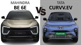 Mahindra BE 6E VS CURVV EV [upl. by Inhoj57]