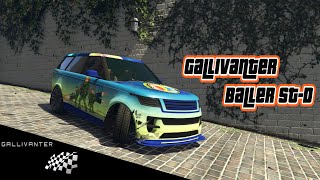 GTA 5 Online Gallivanter Baller STD unreleased vehicle [upl. by Madalena]