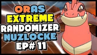 Team Aqua Has DELTA FERALIGATR  Pokemon Alpha Sapphire HD Extreme Randomizer Nuzlocke Episode 11 [upl. by Thom]