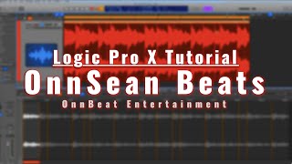 How to Sample in Logic Pro X Chopping Samples Made Easy Using Flex Time [upl. by Arul555]