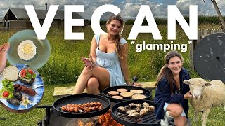 vegan glamping what i eat in a week ⛺️ [upl. by Lisetta]