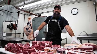 How to Butcher a Cow  ENTIRE BREAKDOWN  by The Bearded Butchers [upl. by Rasmussen]