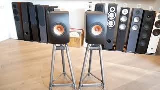 KEF LS50 Meta  Solidsteel SS6  Altavoces y Soportes [upl. by Dar451]