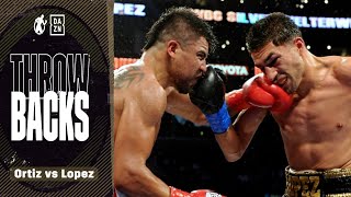 Throwbacks  Victor Ortiz vs Josesito Lopez Vicous Victor Fights With Broken Jaw [upl. by Euqinoj]