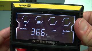 Nitecore Digicharger D4 Liion Battery Charger Review [upl. by Hungarian]