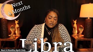 LIBRA FORECAST  What To Expect For The Next 4 Months  The Unexplainable Push [upl. by Ythomit]