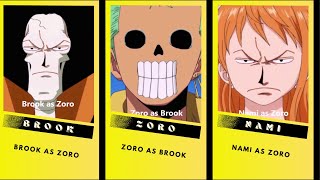 One Piece Strawhats FACE SWAP will give you NIGHTMARES [upl. by Hniht]