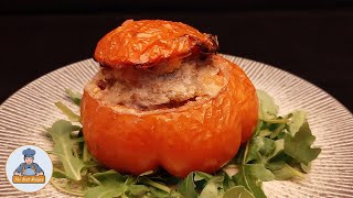 Comment faire des tomates farcies maison  Voici ma recette [upl. by Canada]