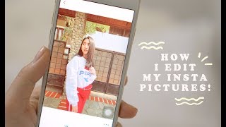 how i edit my instagram pics  demos [upl. by Donal744]