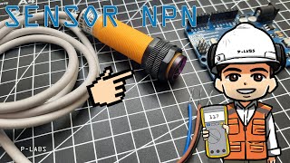 Sensor NPN como funciona 2022 PLABS [upl. by Ahtnamas1]