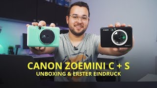 Canon Zoemini C  S Unboxing amp Erster Eindruck [upl. by Aufmann3]