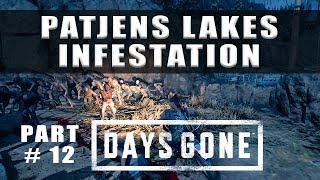 Days Gone Patjens Lakes Infestation nests locations amp how to get past the horde  Part 12 [upl. by Nollahp]