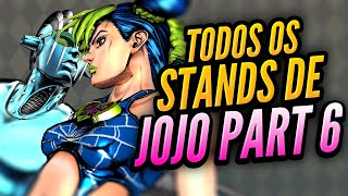 UM PIOR QUE O OUTRO Todos Os Stands de JoJo Stone Ocean  Os Stands da Parte 6 [upl. by Refotsirhc]