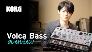 Korg Volca Bass overview with Tatsuya Takahashi [upl. by Renferd]