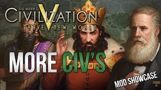 Civilization 5 Standalone Civilizations  Mod Showcase [upl. by Nylcsoj]