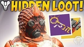 Destiny 2 NEW HIDDEN CHESTS amp TREASURE KEY Fake Loot Trick Level Up Fast amp Secret Hive Puzzle [upl. by Llerrah467]