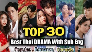 TOP 30 Best Thai Drama Sub Eng 2024  BEST Thai lakorn drama strong Romance with sub eng [upl. by Alwyn422]