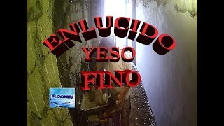 Enlucido de yeso fino [upl. by Ijok]