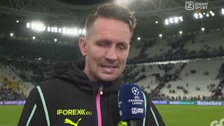 Luuk de Jong quotWe waren niet goed genoeg vandaagquot  Juventus  PSV 31  juvpsv [upl. by Naillil]