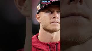 Christian McCaffreys performance date is Recent injuries on 49ers RB nfl shorts [upl. by Eicyac]