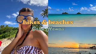 OAHU HAWAII VLOG 7 🌺🏝️ hikes waterfalls and beaches [upl. by Lagas]