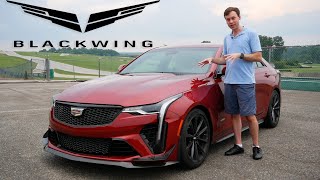 Review 2022 Cadillac CT4V Blackwing Manual  Auto [upl. by Lull]