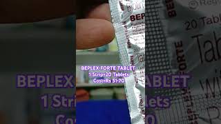 BEPLEX FORTE TABLETmedicineuseful [upl. by Ztnahc81]